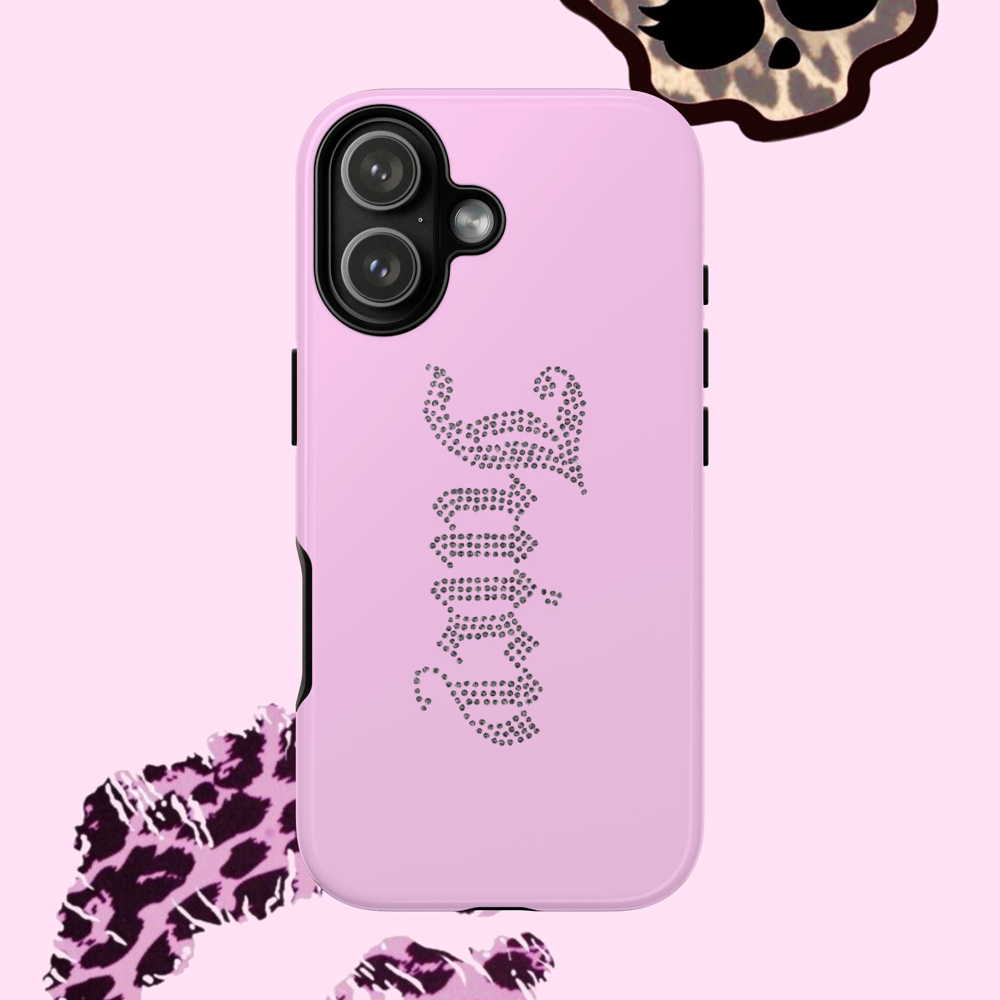 Juicy Couture 携帯電話ケース & ランヤード PINK JUICY COUTURE Phone Case - Etsy Israel