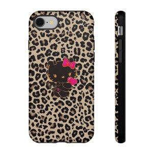 hello kitty leopard y2k phone case image 3