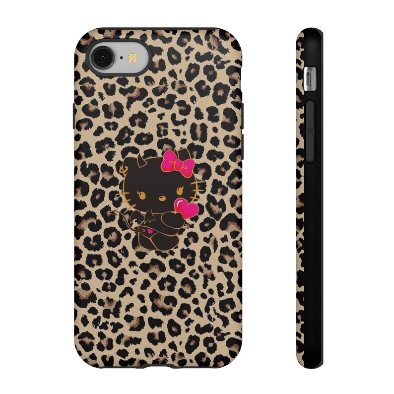 hello kitty leopard y2k phone case image 3