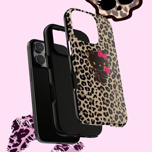 hello kitty leopard y2k phone case image 2