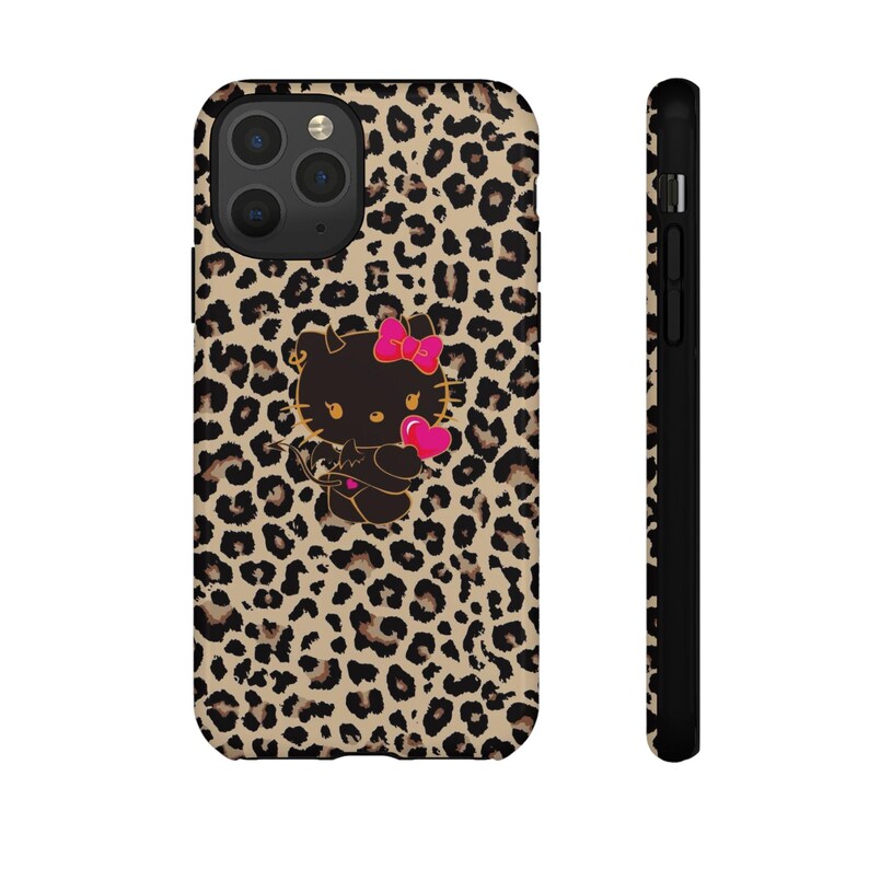 hello kitty leopard y2k phone case image 6