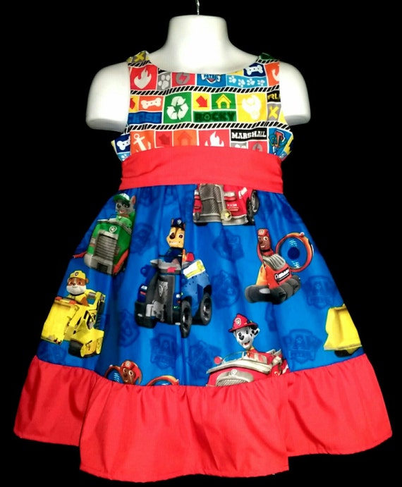 paw patrol dress 4t