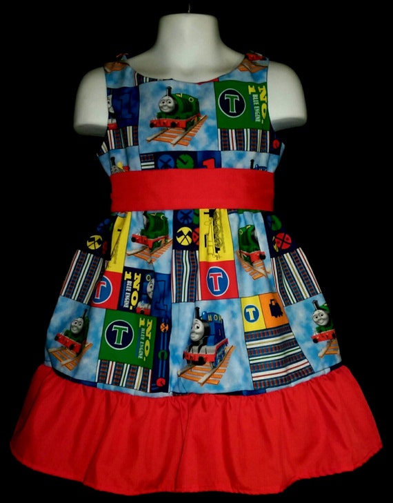 thomas the train dress