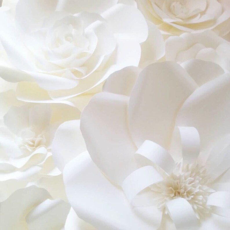 Extra large paper Flower Handmade Paper Flower custom Etsy