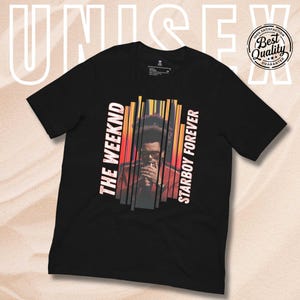 The Weeknd Poster T-Shirt: Bella + Canvas Unisex Tee