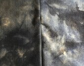 Vintage Faded Blue - hand dyed rug hooking wool fabric - 1 4 yard dyed on Oatmeal or Natural Wool