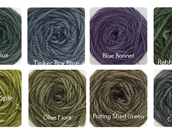 3 ply - Farm Series - Whipping/Binding/Punching -  100% Pure Wool Yarn -  4 ounce skeins - 135 yards
