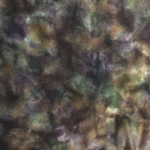 Forest Canopy - Spot hand dyed rug hooking wool fabric -  Fat Quarter