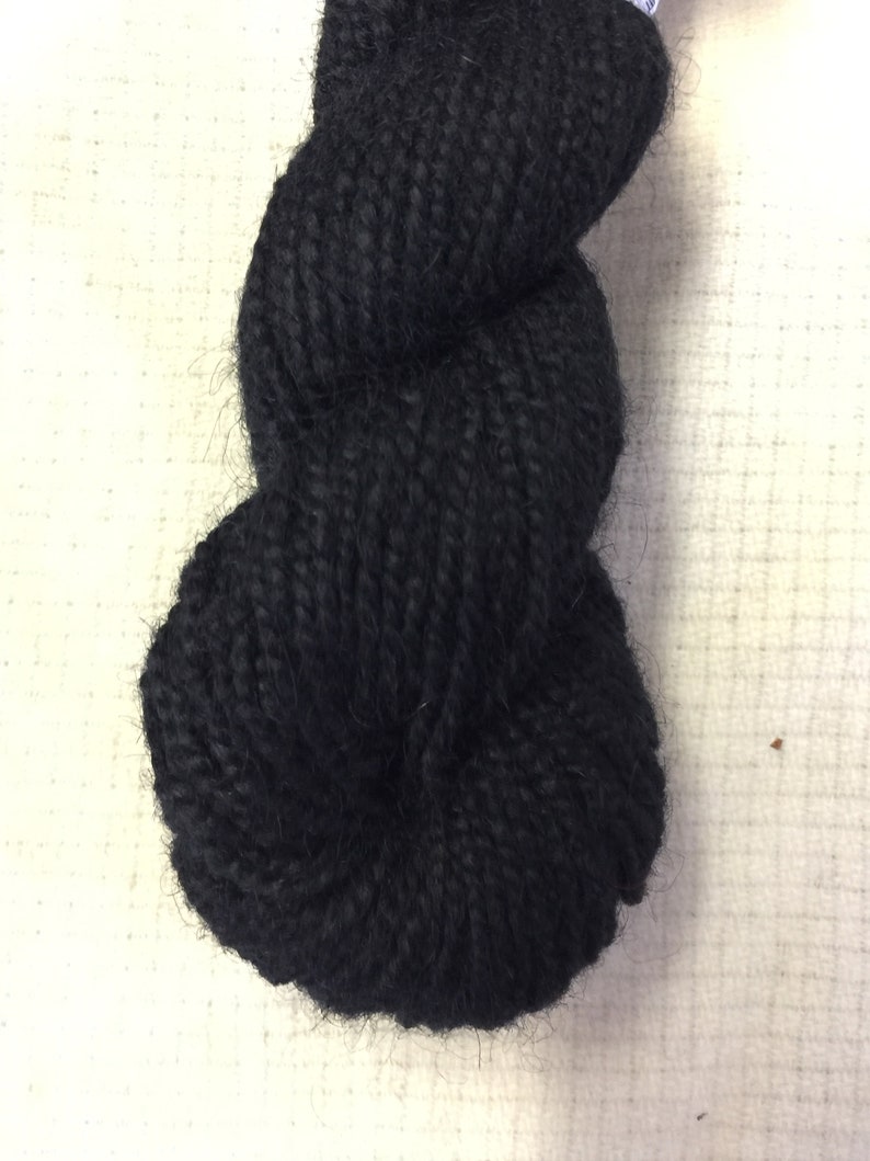 Norweigan Black 536 Rauma Ryegarn Whipping Yarn image 1