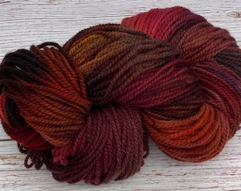2 or 3 ply - Studio Dyed Whipping, Hooking or Oxford Punch RugYarn "Fantasy Flower"