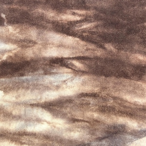 F353- Weathered Wood Dark Fantasy hand dyed rug hooking wool fabric -  1/2 yard