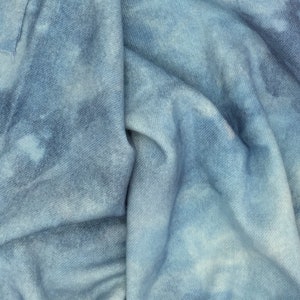 Perfect Sky  - hand dyed rug hooking wool fabric