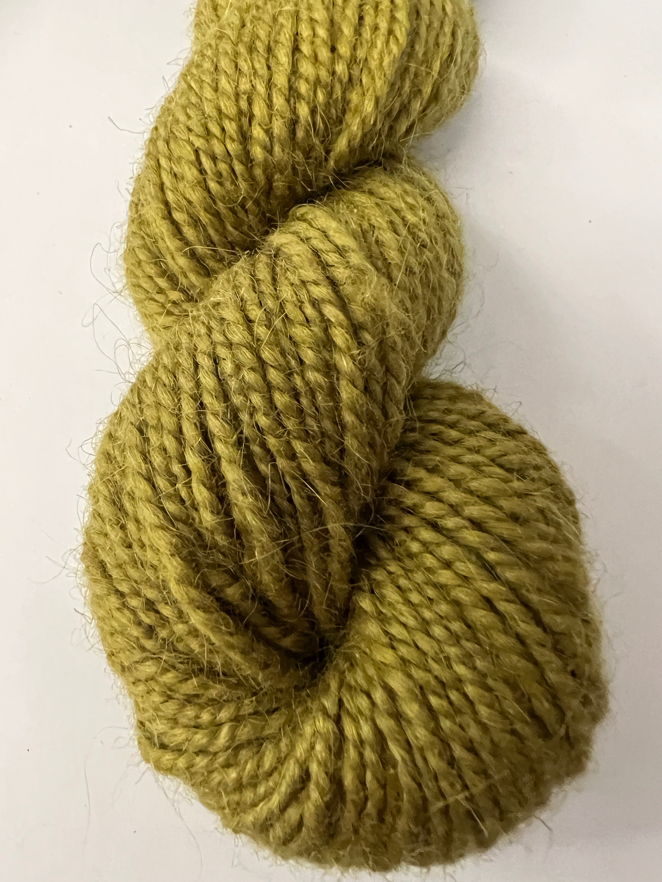Hand Dyed yellow Variegated Rug Yarn for the FINE needle- Punch Needle Rug  Hooking - FINE Oxford Punch