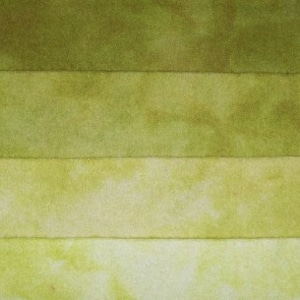 Gemstone Green Garnet - hand dyed rug hooking wool fabric -  (1) Fat Quarter (4) values available