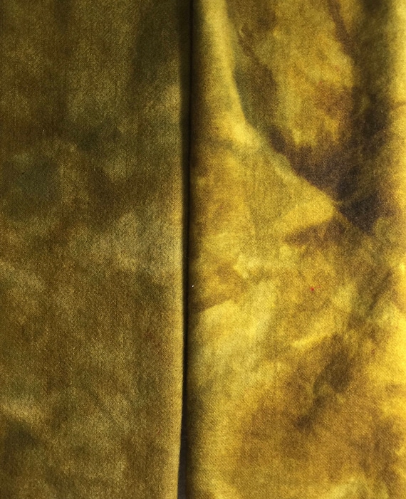 /"Aged Linen/" hand dyed rug hooking wool - 1 Fat Quarter 100/% Wool
