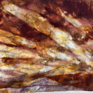 F350- Weathered Wood Fantasy hand dyed rug hooking wool fabric -  Fat Quarter