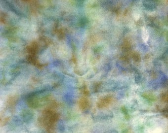 Sea Glass - Spot hand dyed rug hooking wool fabric -  Fat Quarter