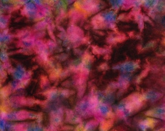 Rainbow - Spot hand dyed rug hooking wool fabric -  Fat Quarter