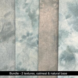Wash Bluing - hand dyed rug hooking wool fabric - 1/4 yard image 3