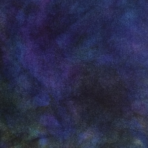 Water  - Spot hand dyed rug hooking wool fabric -  Fat Quarter