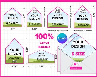 Euro Envelope Liner Template, Euro Flap Envelope Liner Templates, Money Envelope Insert, Custom Envelope Liner, Euro Flap, Envelope Liner