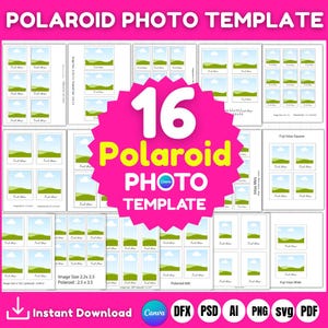 Polaroid Foto Vorlage, Benutzerdefinierte Canva Rahmen Polaroid Foto Vorlage, Canva Polaroid Foto, Polaroid Bild, Gästebuch Polaroid, Polaroid svg