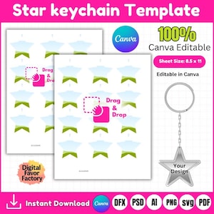 "T-shirt keychain sublimation template in SVG and PNG formats"

"Dog tag keychain design template for Cricut and Canva"

"Dog bone keychain blank template for sublimation printing"

"Square keychain cut file bundle for DIY projects"

"Heart-shaped keychain blank design in multiple formats"

"Circle and round keychain template bundle for crafting"

"Retro motel keychain SVG cut file for sublimation and Cricut"
"Bundle of 9 keychain design templates for Cricut and Silhouette"
