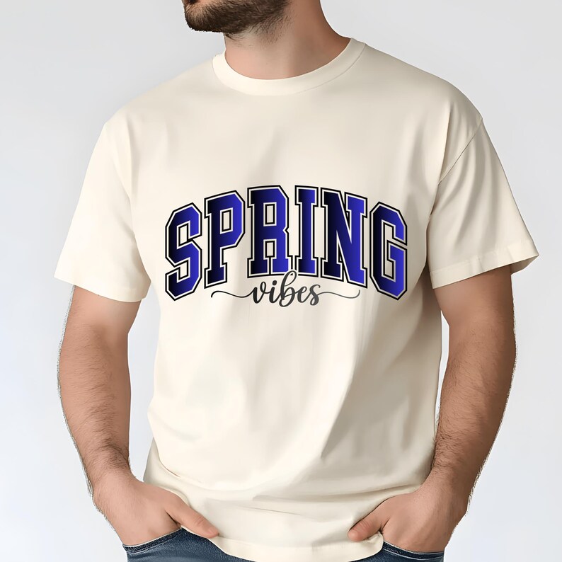 Spring Vibes Png, Spring Png T-Shirt Design, Spring Shirt Sublimation Designs, Spring Shirt Png, Trendy Png, Popular Png, Digital Download