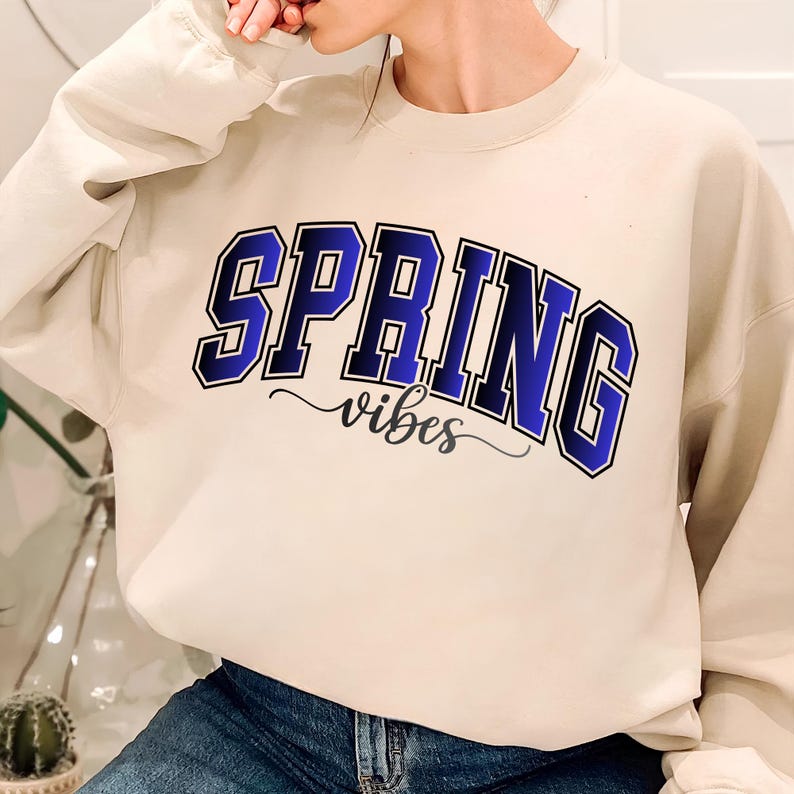 Spring Vibes Png, Spring Png T-Shirt Design, Spring Shirt Sublimation Designs, Spring Shirt Png, Trendy Png, Popular Png, Digital Download