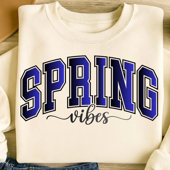 Spring Vibes Png, Spring Png T-Shirt Design, Spring Shirt Sublimation Designs, Spring Shirt Png, Trendy Png, Popular Png, Digital Download