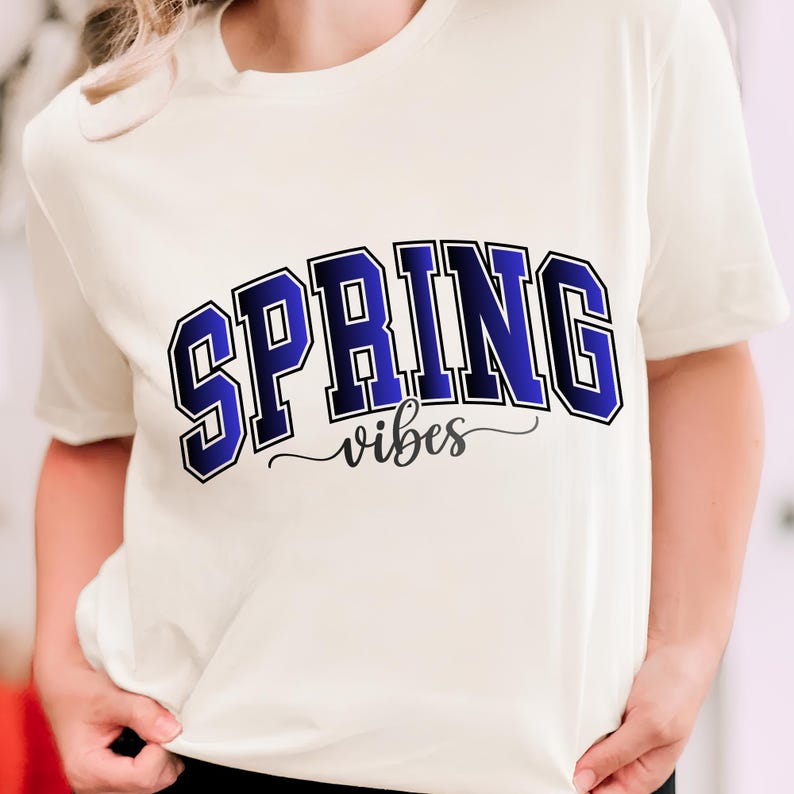Spring Vibes Png, Spring Png T-Shirt Design, Spring Shirt Sublimation Designs, Spring Shirt Png, Trendy Png, Popular Png, Digital Download