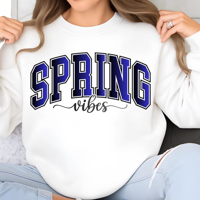 Spring Vibes Png, Spring Png T-Shirt Design, Spring Shirt Sublimation Designs, Spring Shirt Png, Trendy Png, Popular Png, Digital Download