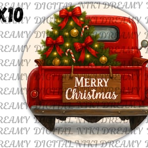 Merry Christmas Wind Spinner PNG Sublimation Designs 8 Inch & 10 Inch Wind Spinner Christmas Spinner Merry Christmas PNG Digital Download