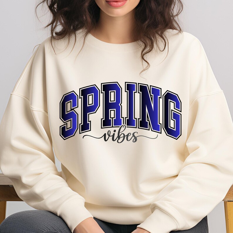Spring Vibes Png, Spring Png T-Shirt Design, Spring Shirt Sublimation Designs, Spring Shirt Png, Trendy Png, Popular Png, Digital Download