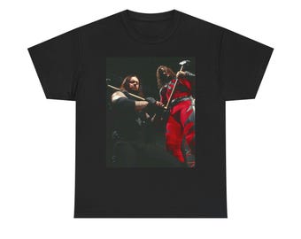 Vintage Retro Brothers of Destruction WWE Unisex Heavy Cotton Tee, Wrestling Fan Tee Shirt, Classic Wrestling Tshirt, Undertaker, Kane