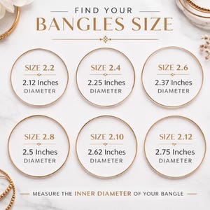 bangles 2.2, bangles 2.4, bangles 2.6, bangles2.8, bangles 2.10, bangles 2.12.