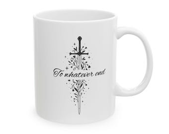 Was auch immer Ende Becher: Thron aus Glas inspirierte Kaffeetasse