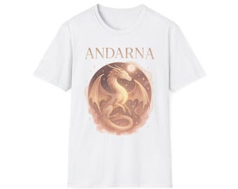Andarna Dragon T-Shirt: Fourth Wing Inspired Bookish Tee