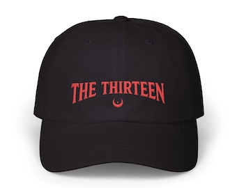 The Thirteen Baseball Hat: Throne of Glass Embroidered Witches Cap