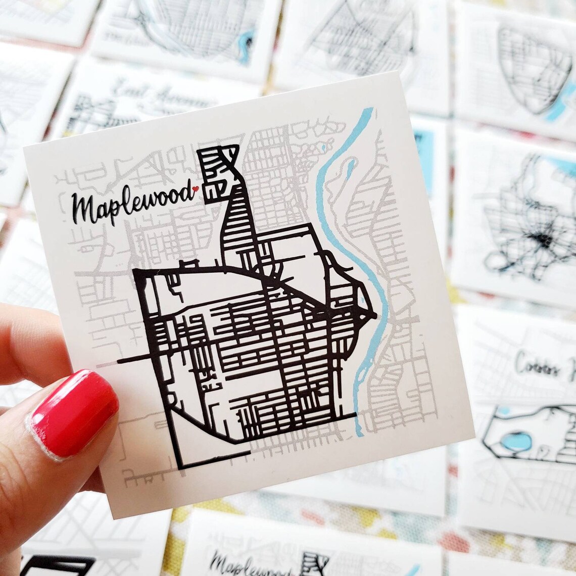 Rochester NY Stickers Neighborhood Stickers City of Etsy Hong Kong