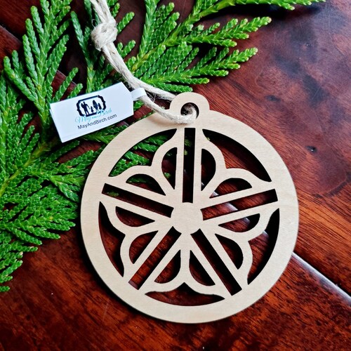 Rochester NY Flower City Inspired Logo ROC Walnut Wood Etsy