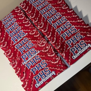 Cheer Bandanas - Backpack Bandanas - Cheer Keychain - Custom design gym name, team name, or athlete name!