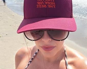 Gorra de camionero bordada Hydrate Hustle Hope