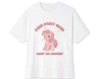 Camiseta holgada de gran tamaño de Pink Pony Club: camiseta con gráfico retro
