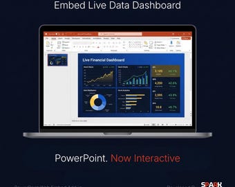 Embed Website in PowerPoint Slides | Web Embed Add-in Kit | Interactive Presentation Tool | Instant Download