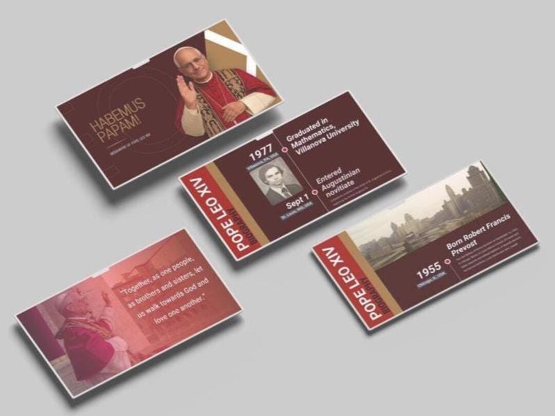 Fully Animated Powerpoint Template | for Biography, Timeline, Video - Etsy