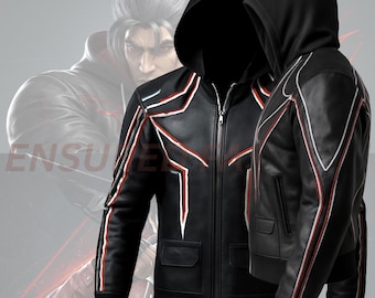 ジャケット・アウター leather hoodie jacket fireman Vintage Leather Fireman Jacket | Shury