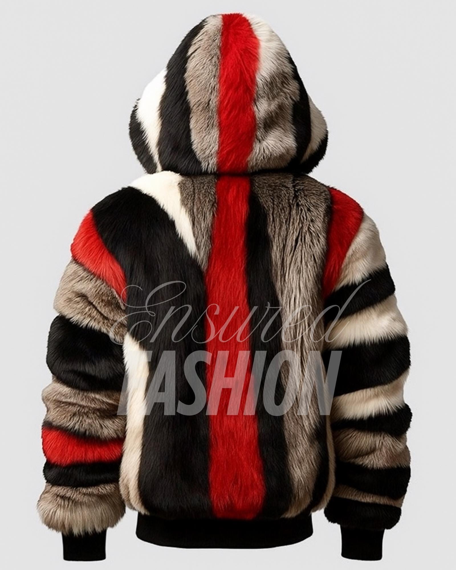 Mohawk Hoodie | Grailed †2000s SKY BOMBER Mohawk Fur Hoodie