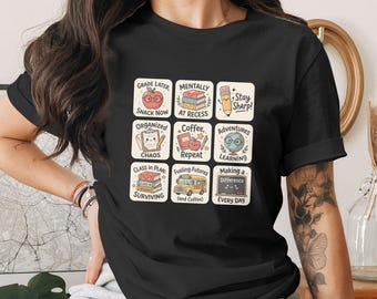Teacher Life Png, Back To School Png, Educator Digital Download Png, Funny Teacher Quote Sublimation Design, School Staff Gift, Teacher