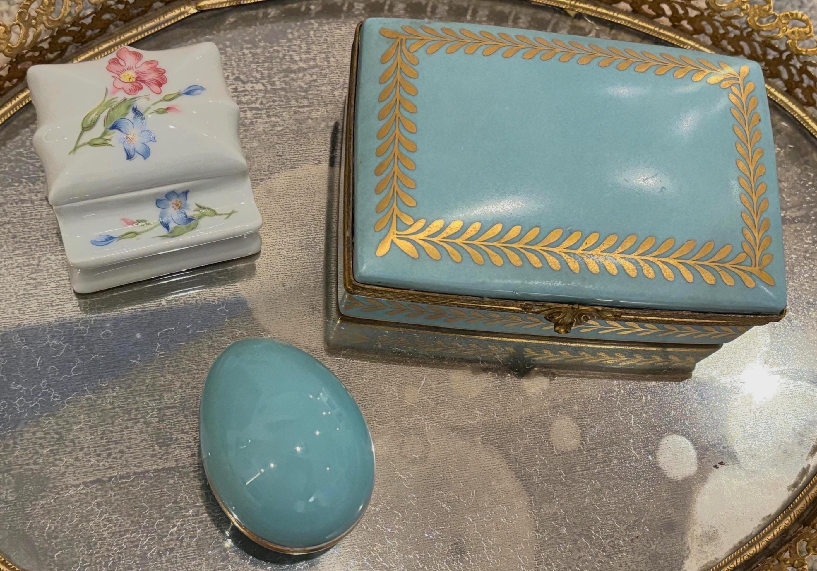 Gold Limoges Box - Etsy